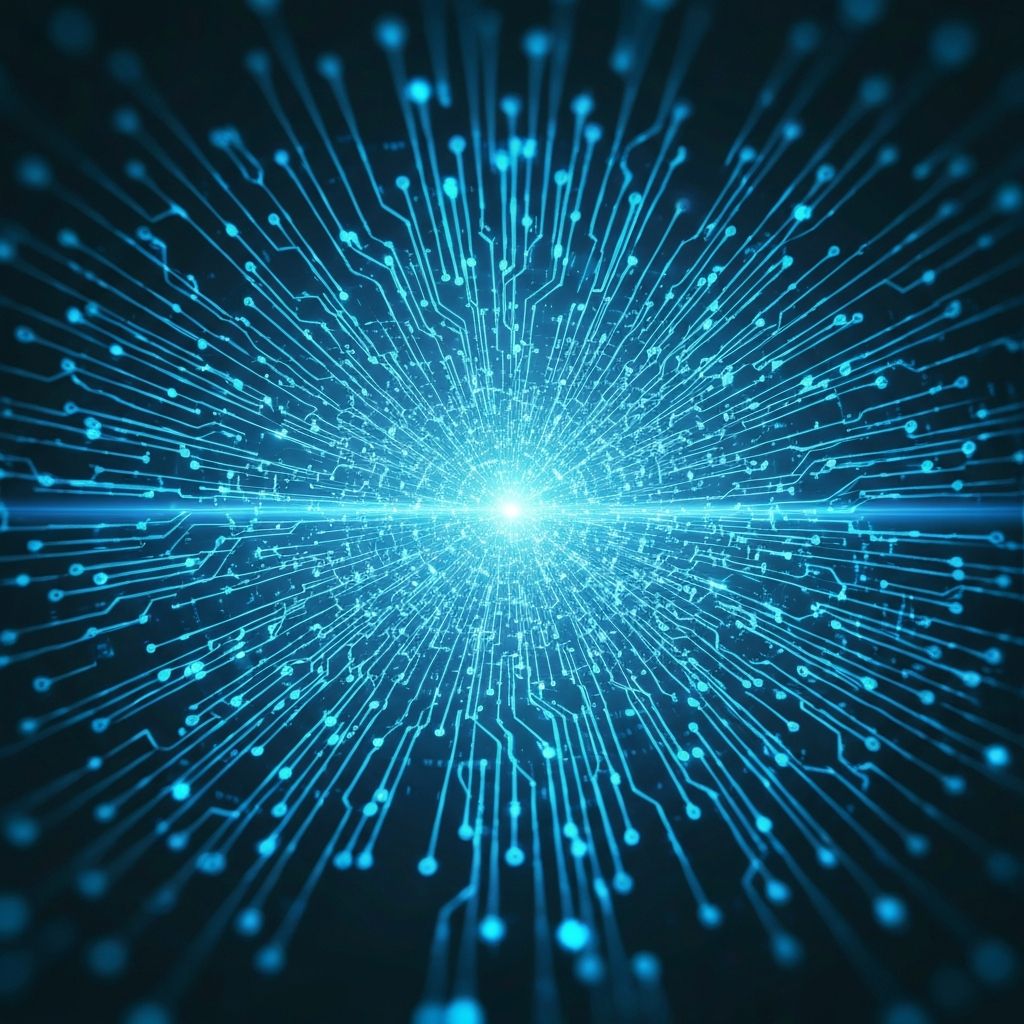 Digital technology background